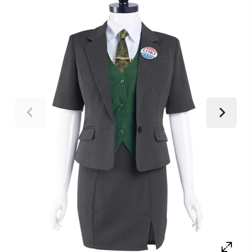 Women’s Loki Cosplay Costume